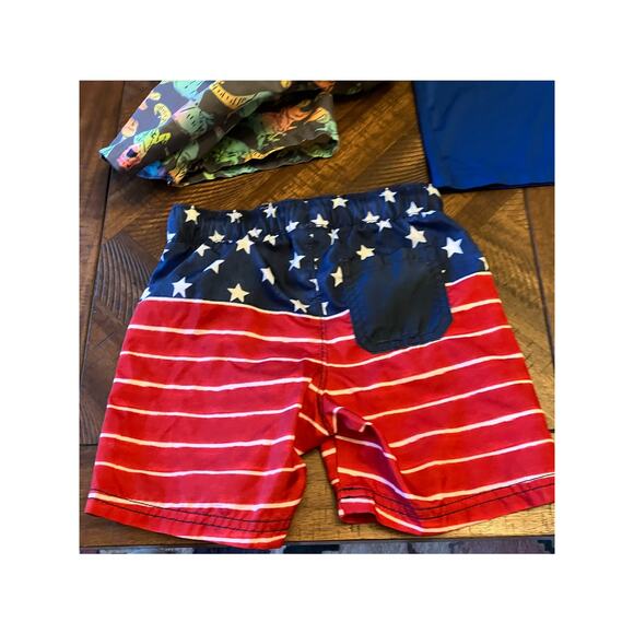 Boys Swim Lot Size 3T Cat & Jack Wonder Old Navy Trunks Rashguard Preowned - Picture 11 of 15